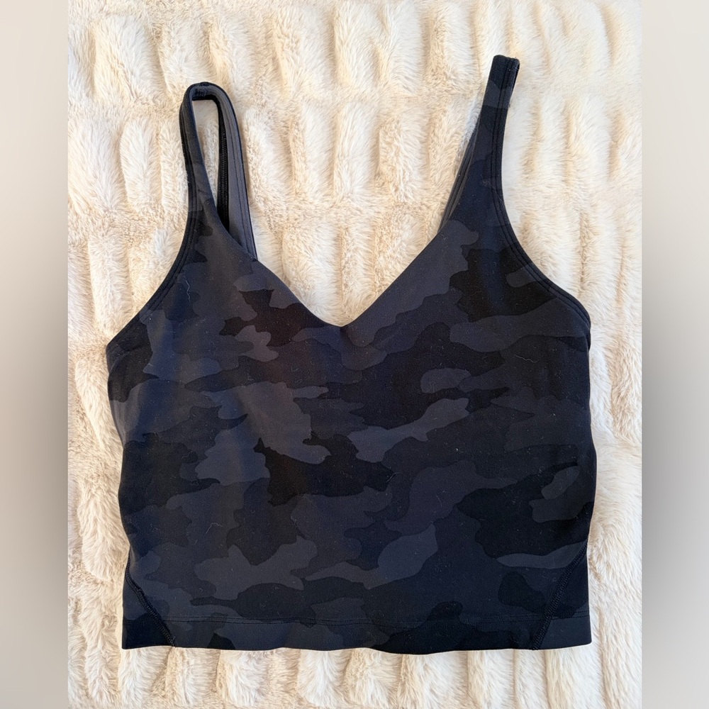 Lululemon Align Black Camo Tank Top